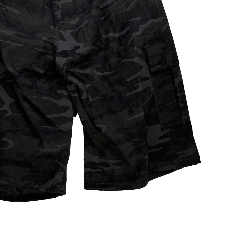 camo cargo cotton shorts