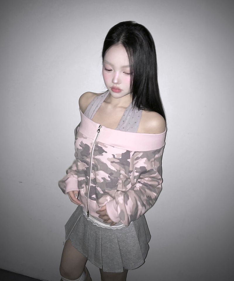 knit lace folding sk (3colors)