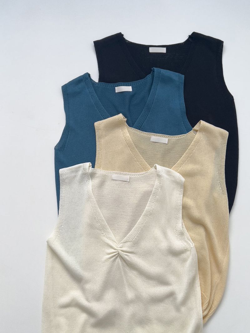 Volte V-Neck Knit Vest