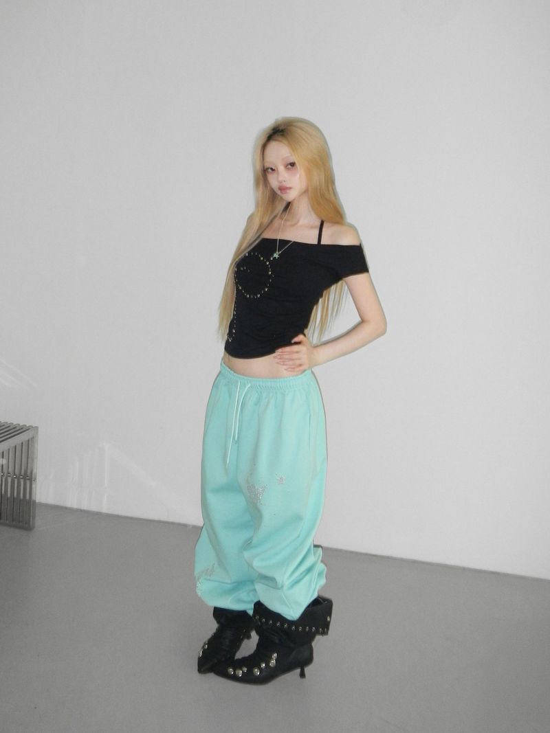 hazel knit crop  bratop(3 color) 
