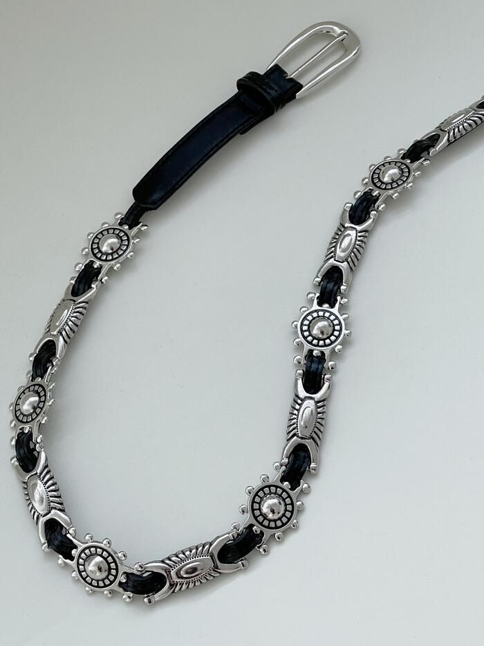onthenextpage（オンザネクストページ）の「Antique Chain Leather Belt（Fashion Accessories）」