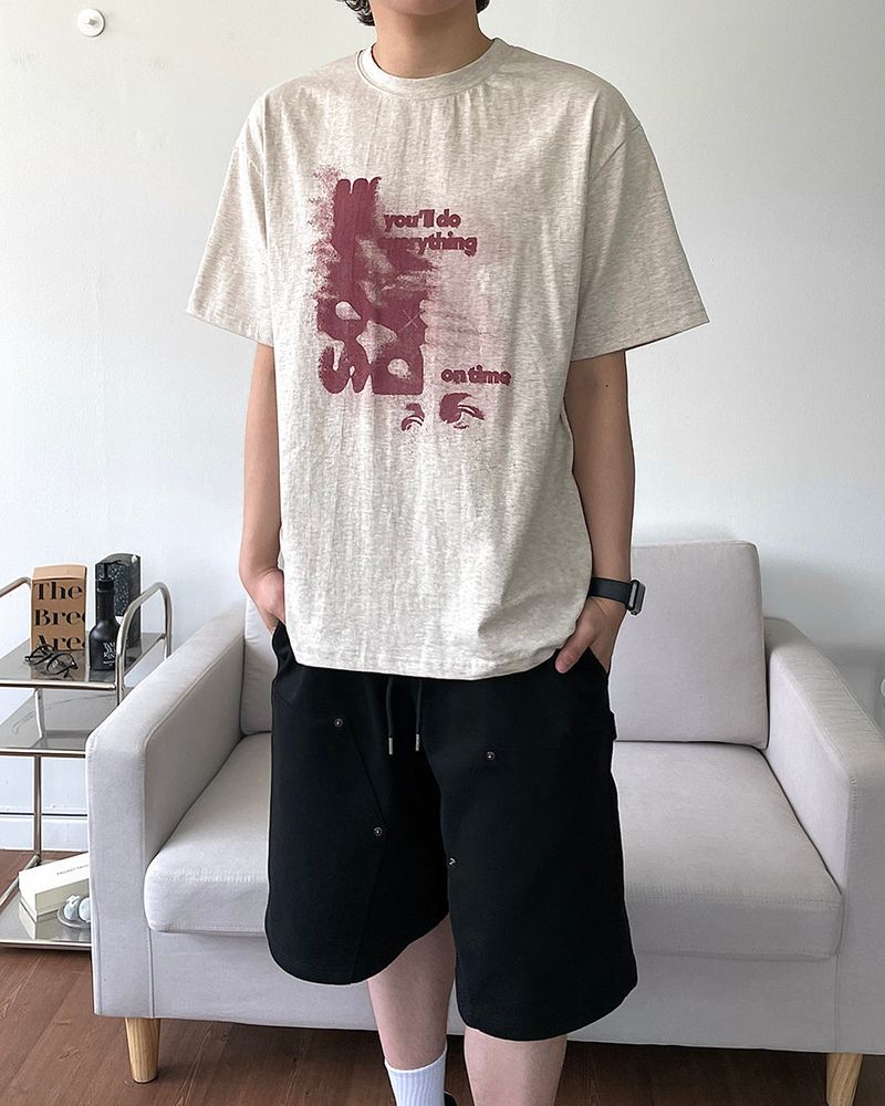Shadow Printed T-shirt