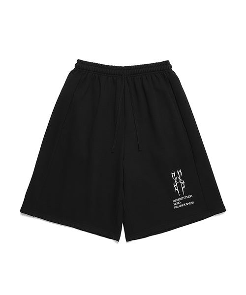 THUNDER LABEL PRINTING HALF PANTS