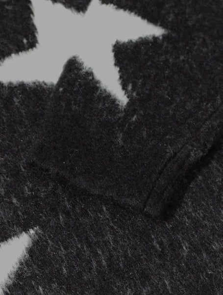 Star loose fit brush knit