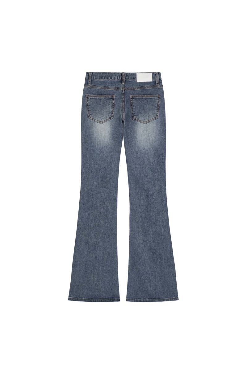 California bootcut jeans, Mid Blue