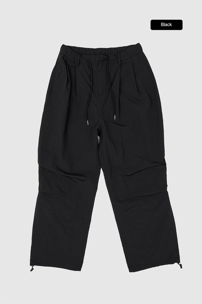 Aether rivet snap nylon pants
