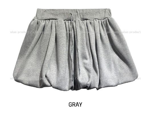 Chad Balloon Brushed Mini Skirt