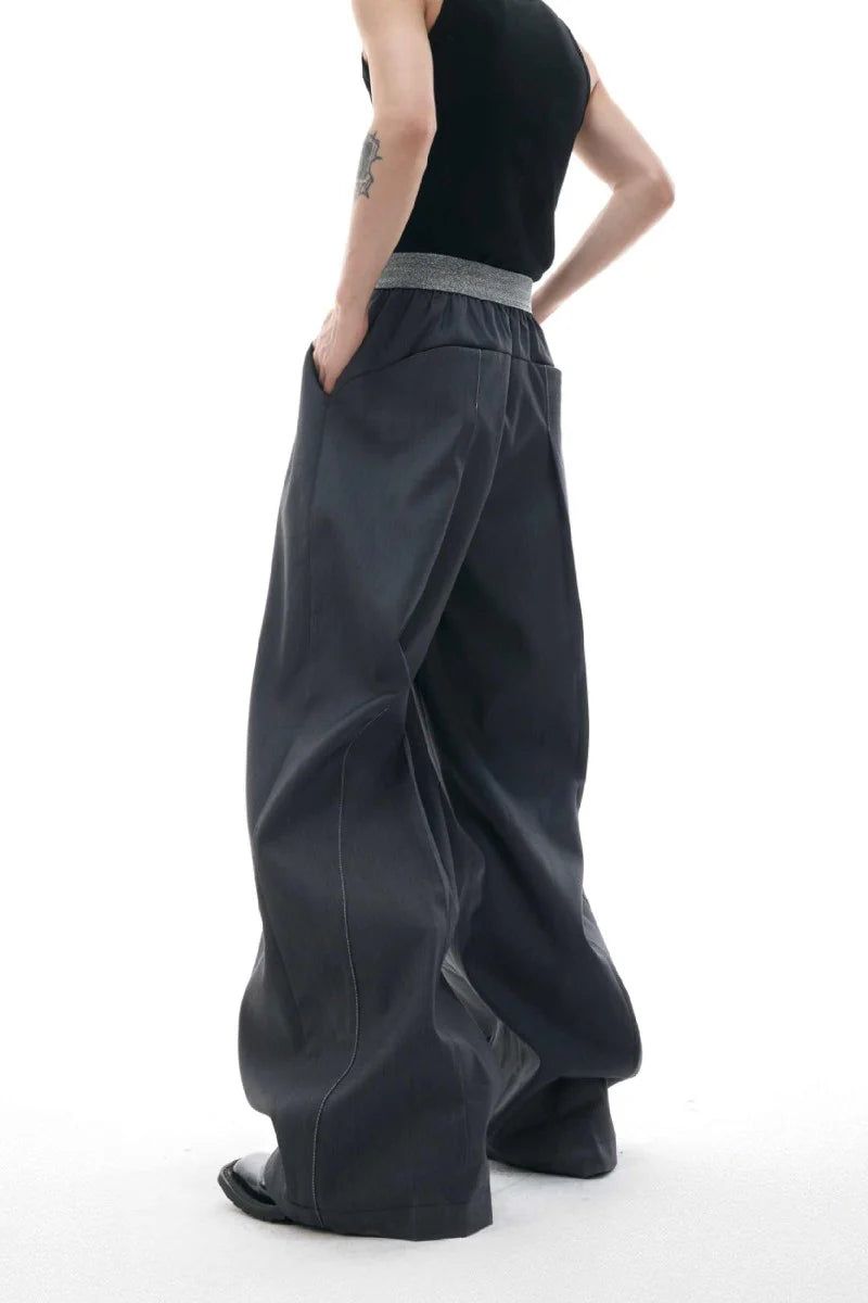 Tailored Straight Leg Trousers