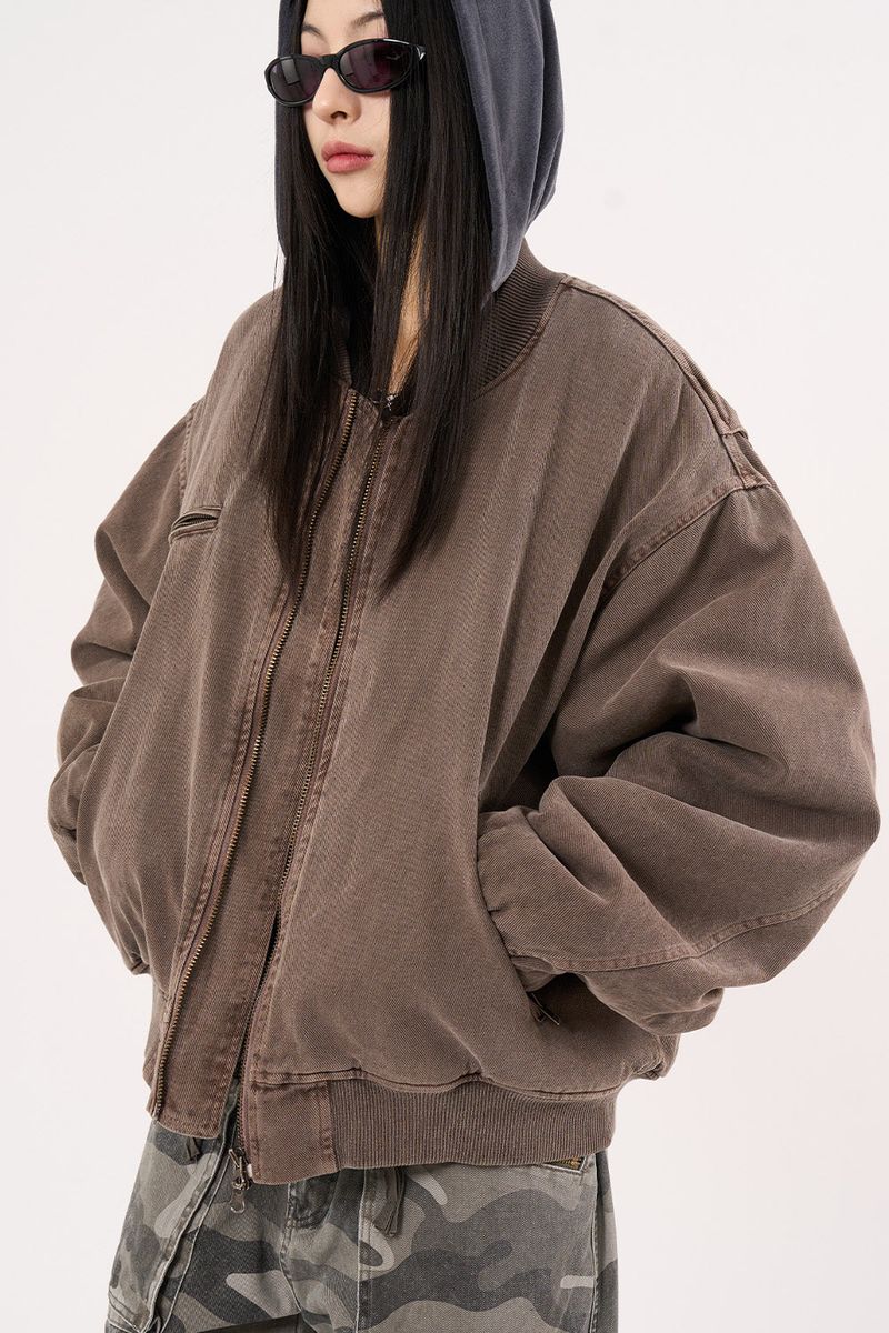 Raucohouse（ラウコハウス）の「Cooper vintage over pigment jumper（Jackets/Outerwear）」