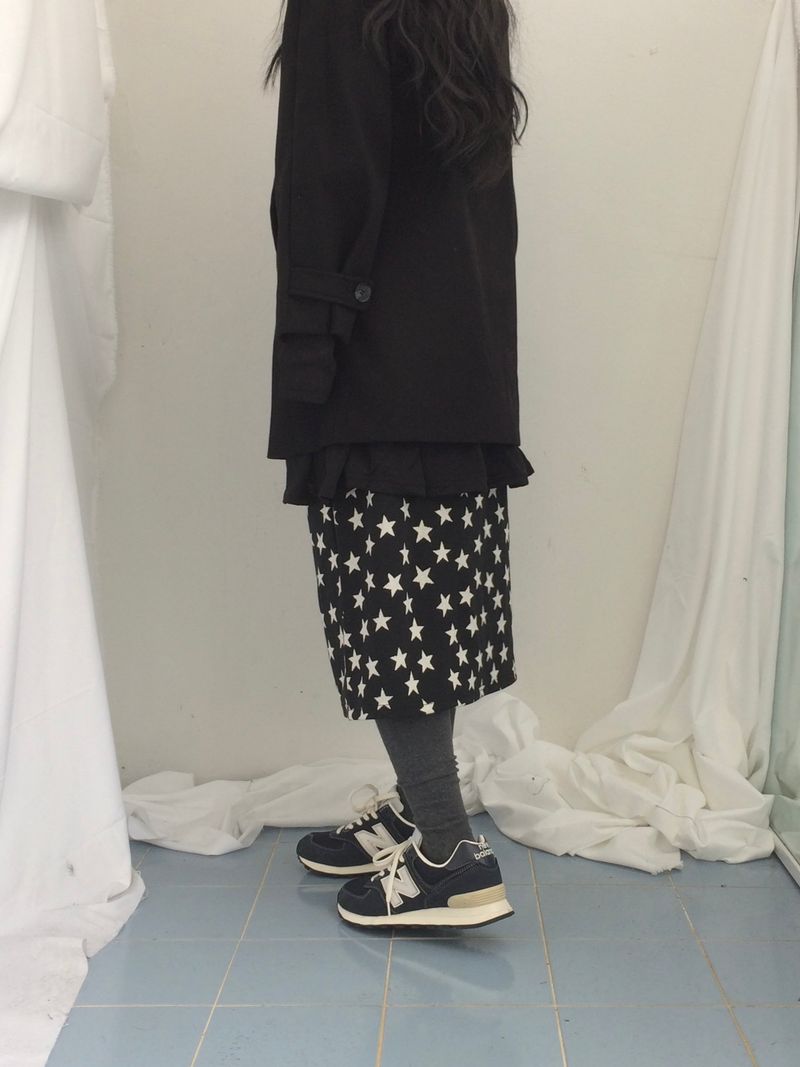 drapeline star skirt