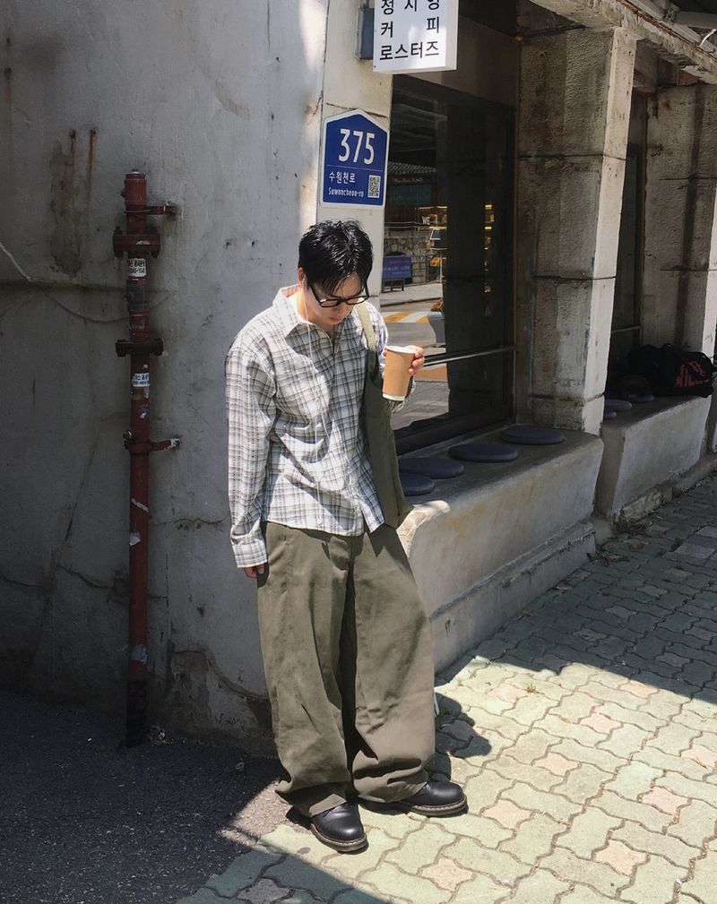 HOLY IN CODE（ホーリーインコード）の「No.1838 dyeing wide cotton PT (4color)（Pants）」