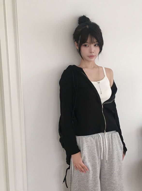 Rufu Plain Cap Strap Sleeveless