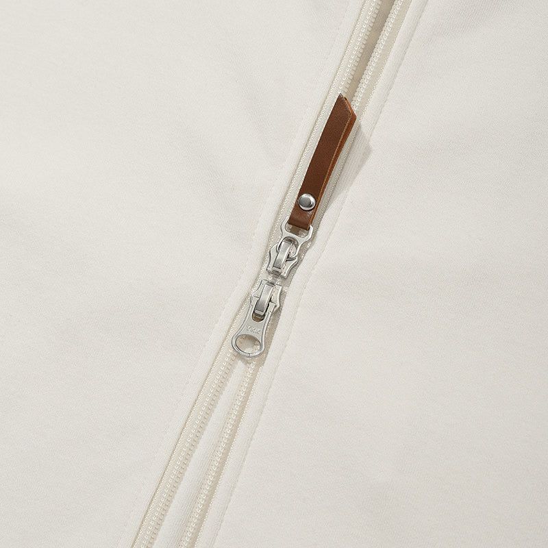 PUNK TRACK ZIP UP [IVORY]