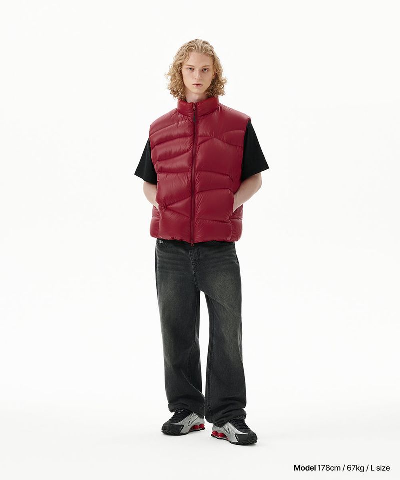 WAVY DOWN VEST