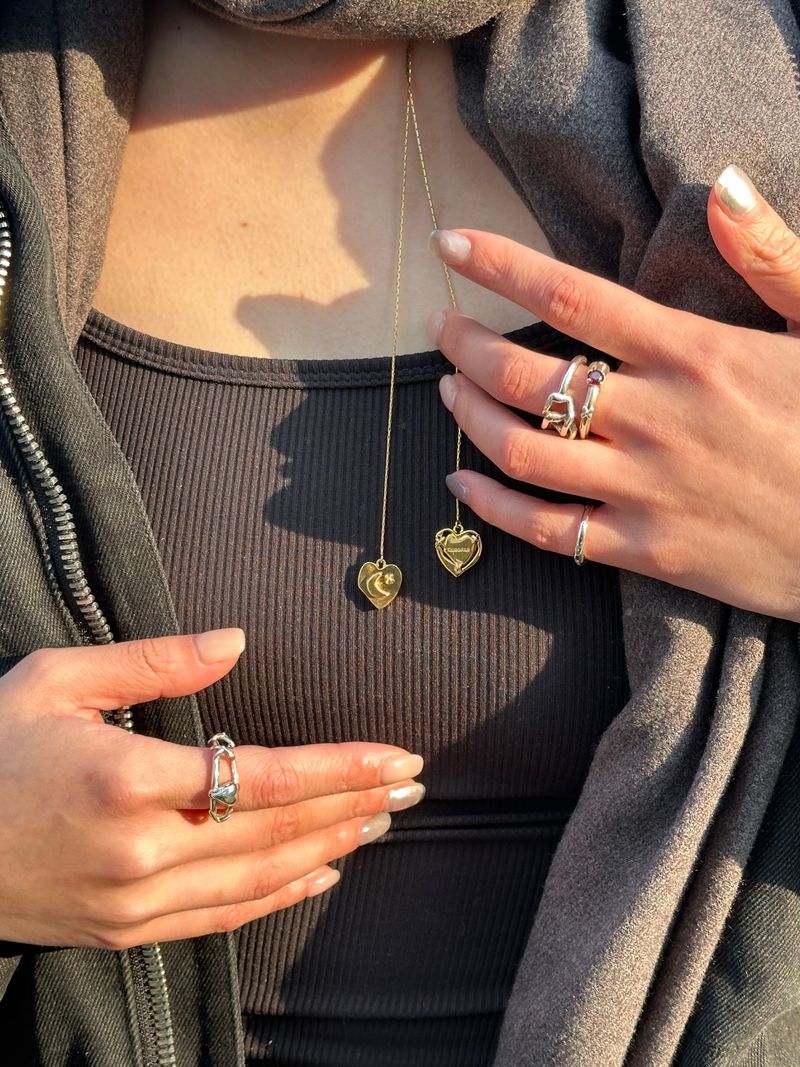 cerofar（セロファー）の「VALENTINA NECKLACE GOLD(silver+16K gold plated)（Accessories）」