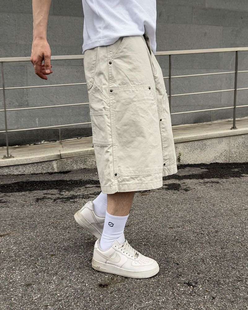 Carbon Double Knee Bermuda Pants