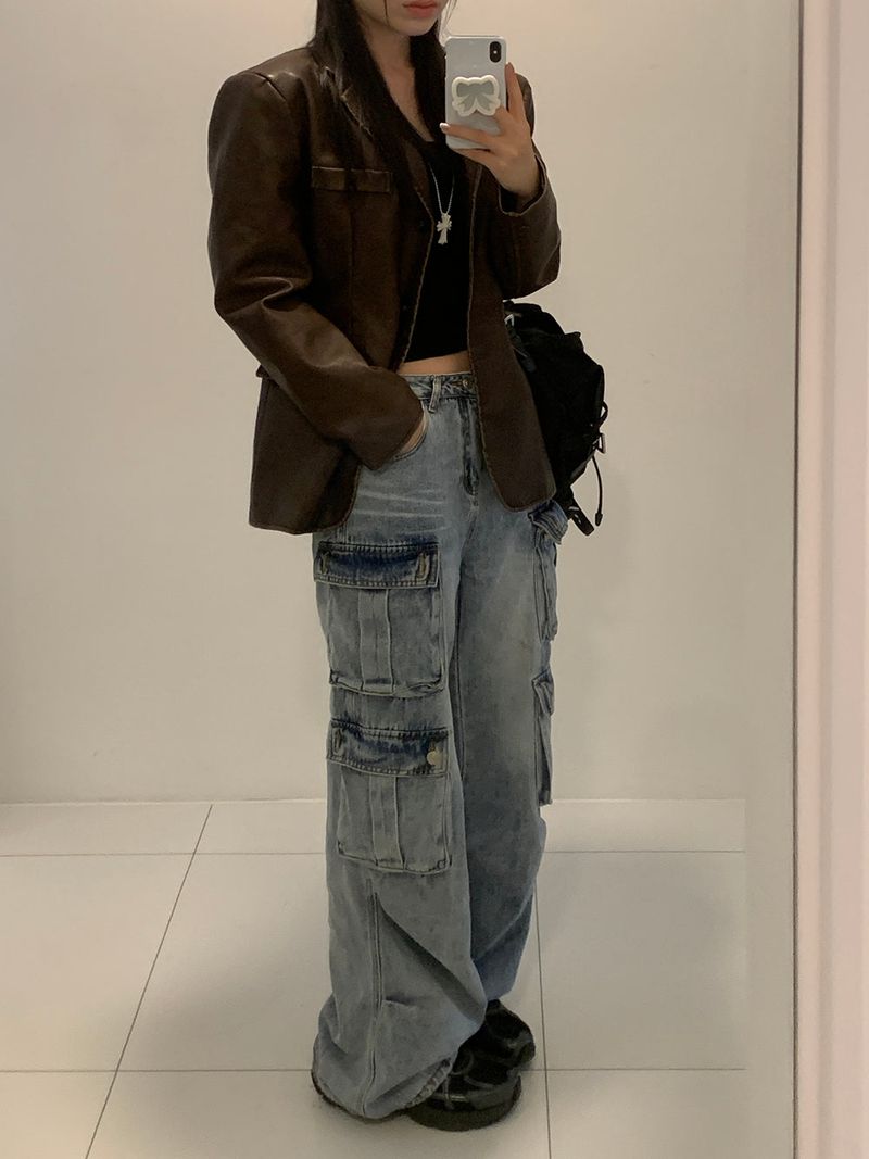 [MADE] LeToo Vintage Leather Jacket