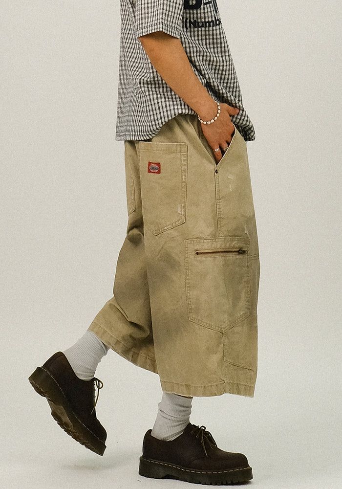 SEMIKAJI(セミカジ)の「PL Damage Cargo Banding Pants(Pants)」