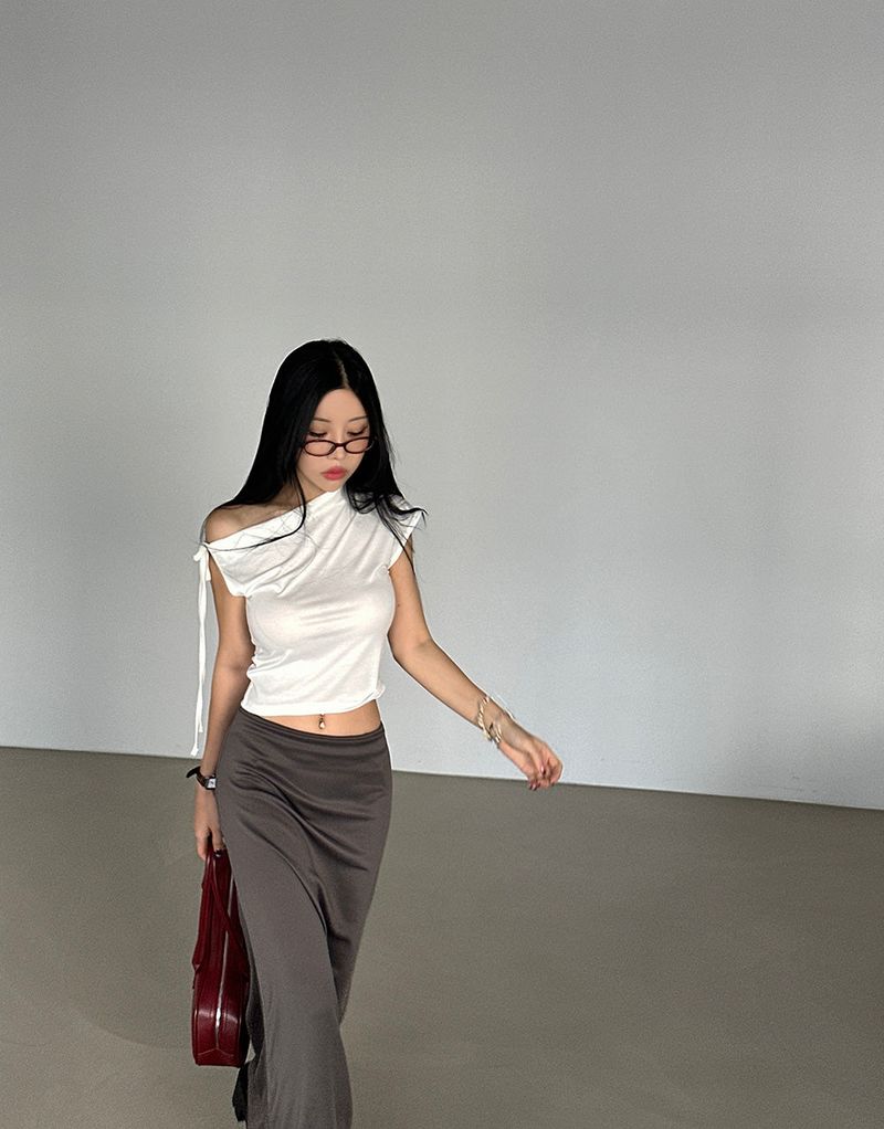 cover maxi long skirt