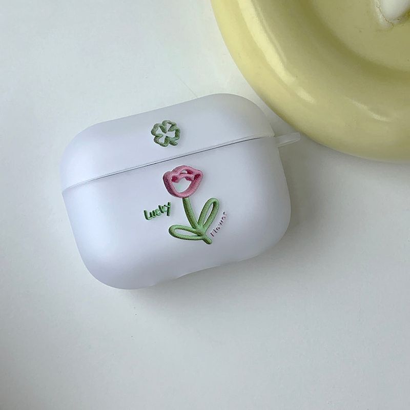 Lucky Flower AirPods Case_matt