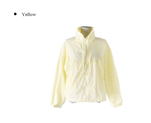 Colsin Shirring Cut Strap Windbreaker
