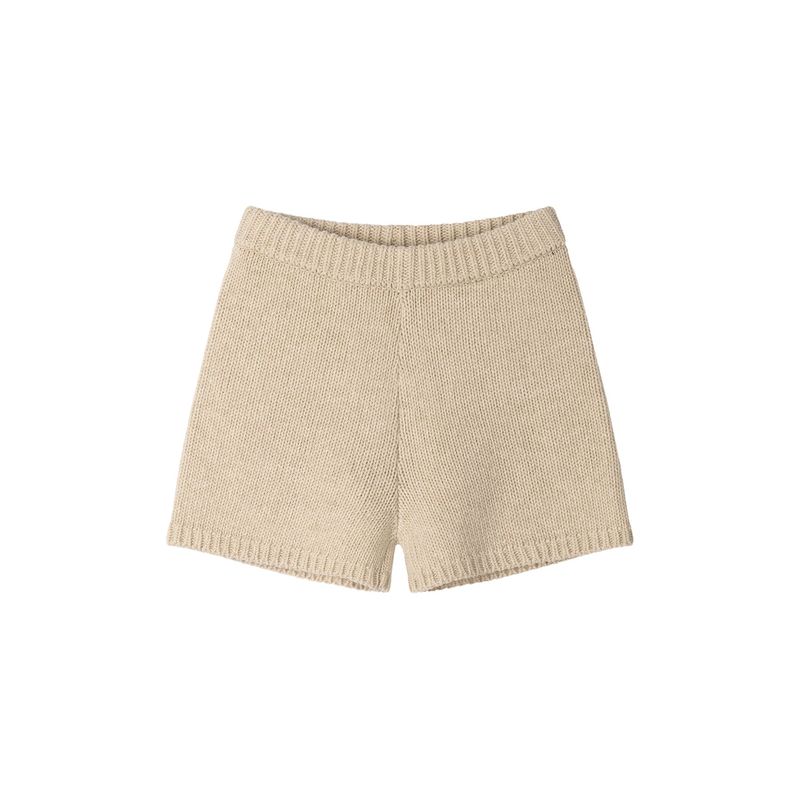 THEOHYOU KNIT SHORTS (OATMEAL)