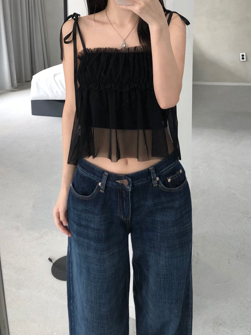 Windy Frill Bustier (3 colors)