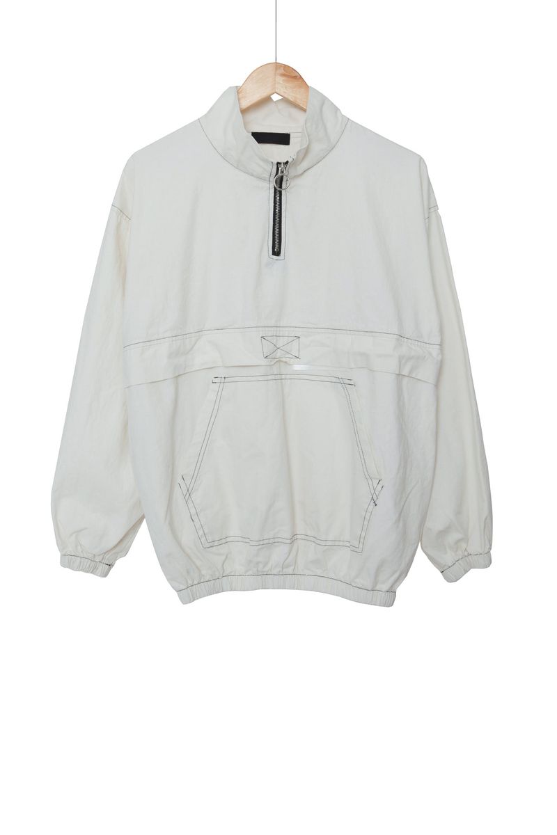 Stitch washing anorak