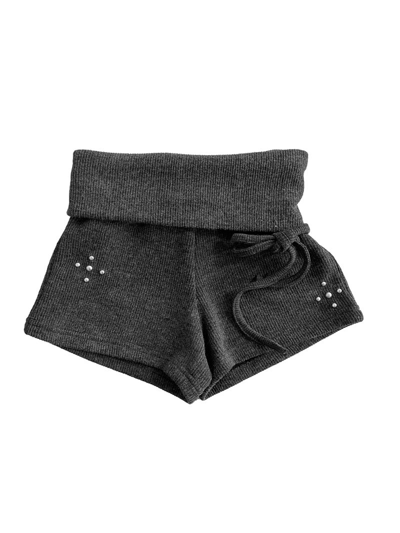 polding stud string shorts(2 color)