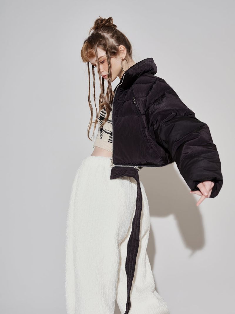 DUCK DOWN CROPPED JACKET