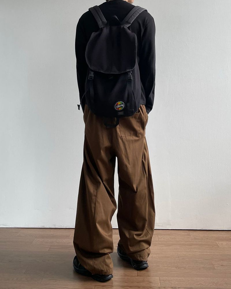 Sans Snap Cotton Pants