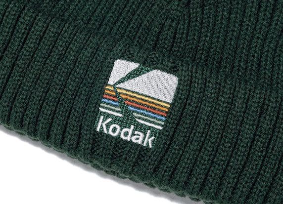 RAINBOW SHORT BEANIE【GREEN】