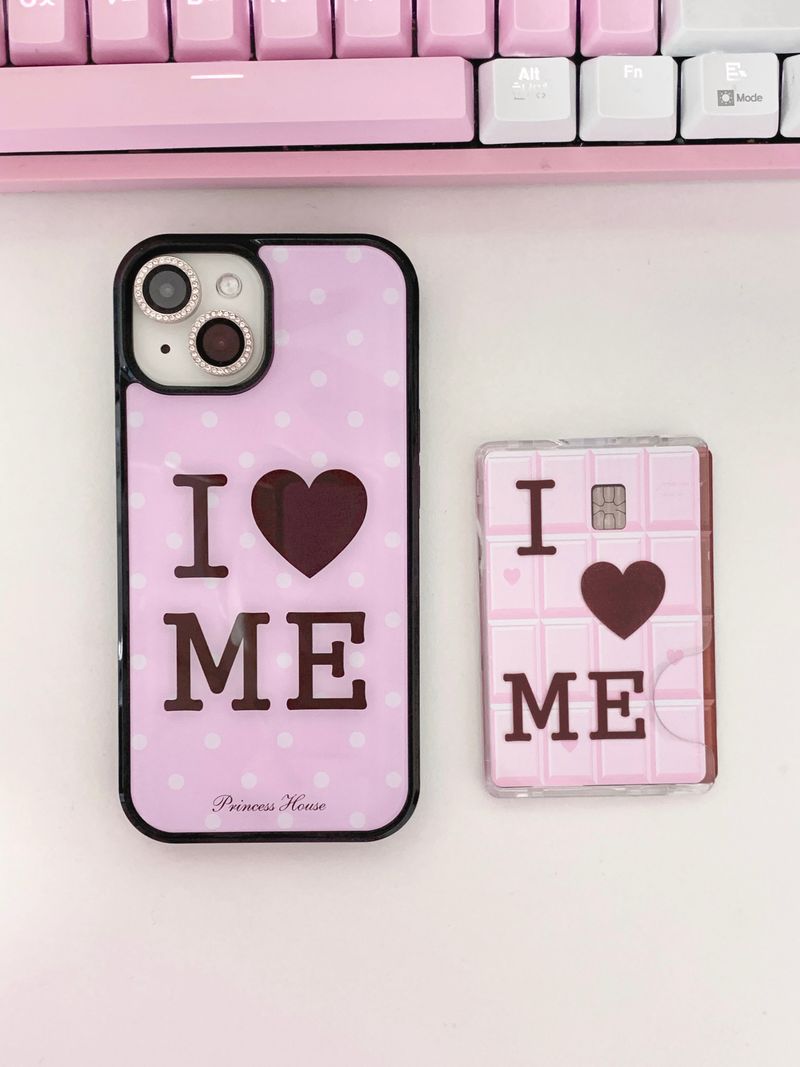 Love more magsafe card wallet (text custom)