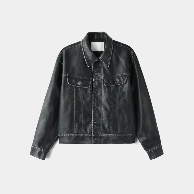 OWN Rex Leather Tracker Jacket (2 colors)