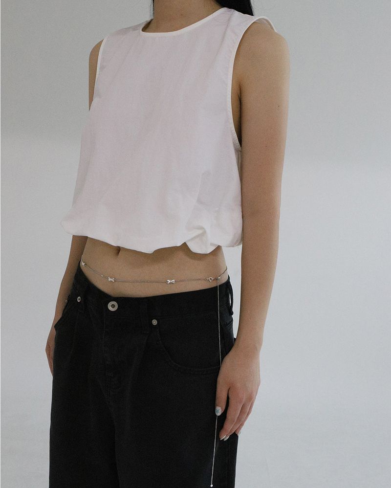 [MADE] Capsule02   3 Ribbon Belly Chain