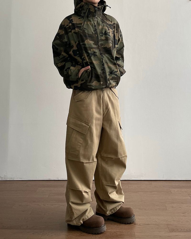 Hide Camo Windbreaker