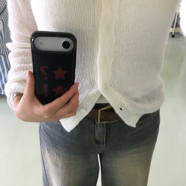 Dot Star black red Epoxy Bumper Case
