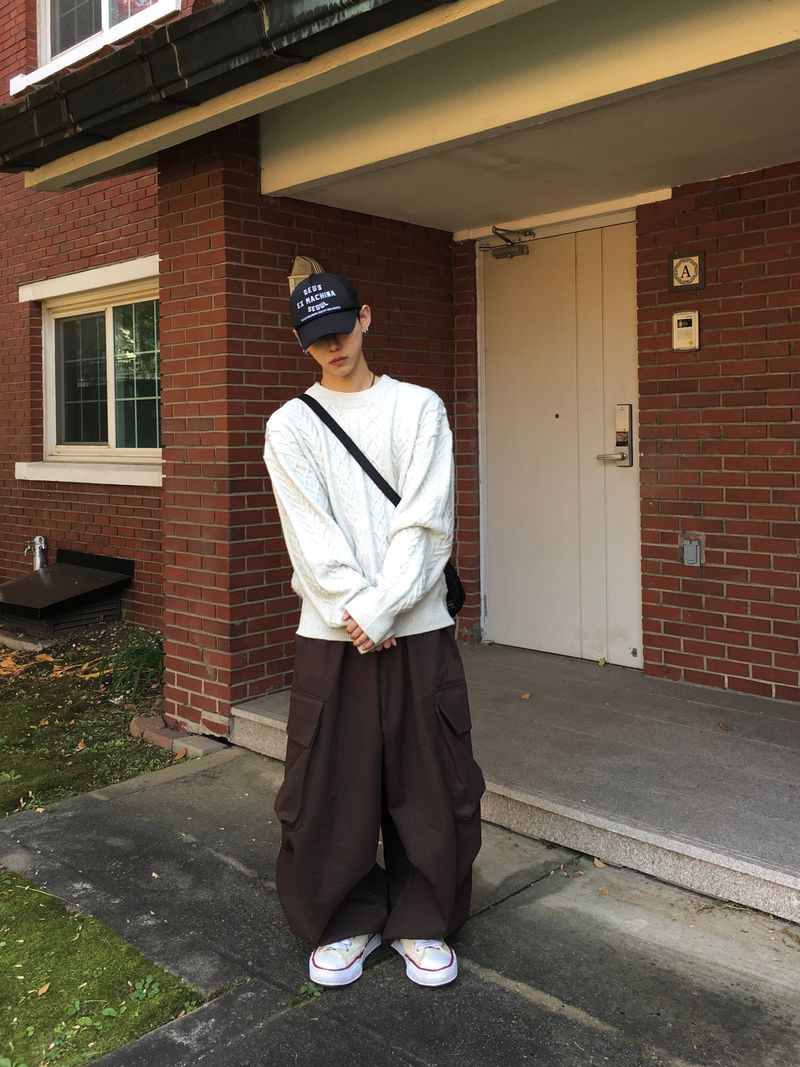 Leeum Fisherman Wool Knit 4C