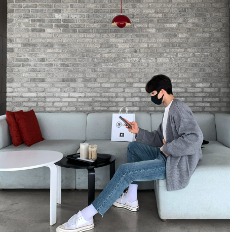 flander plain overfit cardigan