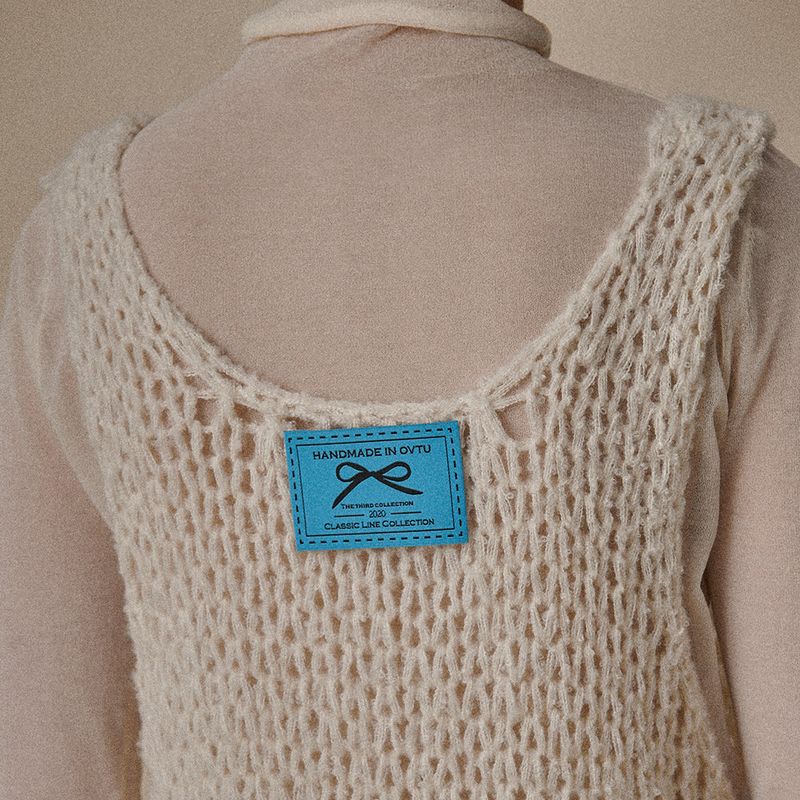 Ribbon Knit Dress