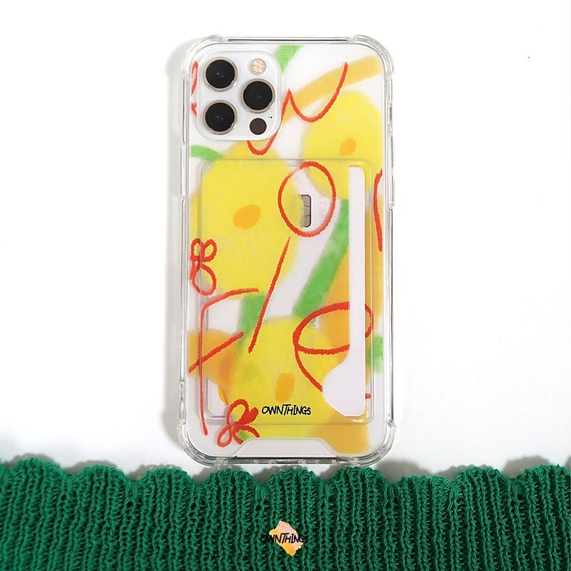 [MADE] Sunblush card case (jelly hard)