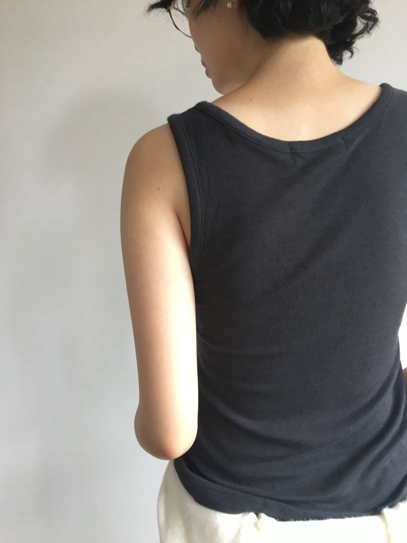 Silk Wool Crewneck Sleeveless (5color)