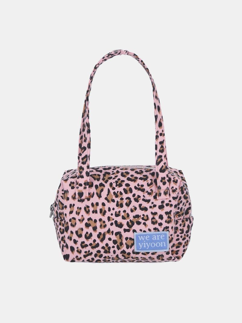 we are yiyoon（ウィアーイユン）の「ハンディ ポーチ (pink leopard)（バッグ）」
