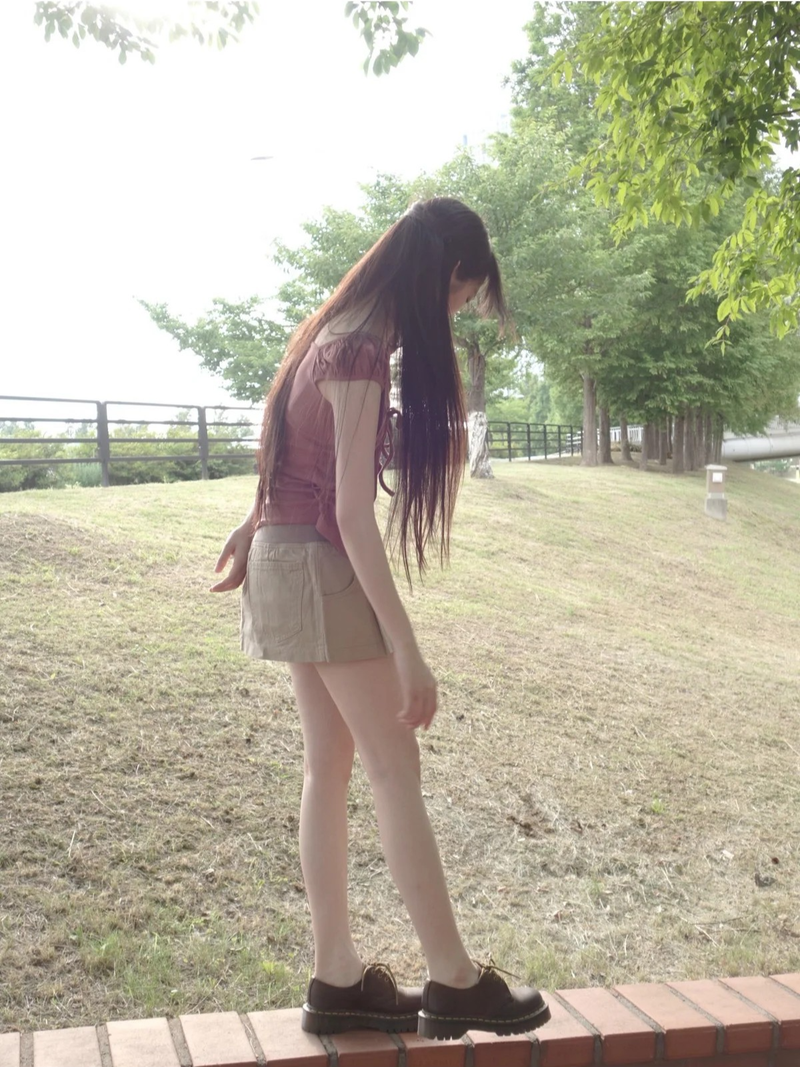 pretzel skort