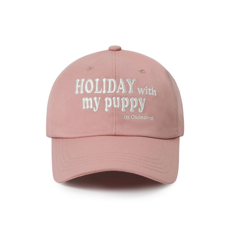 My Puppy Ball Cap_Dust Pink
