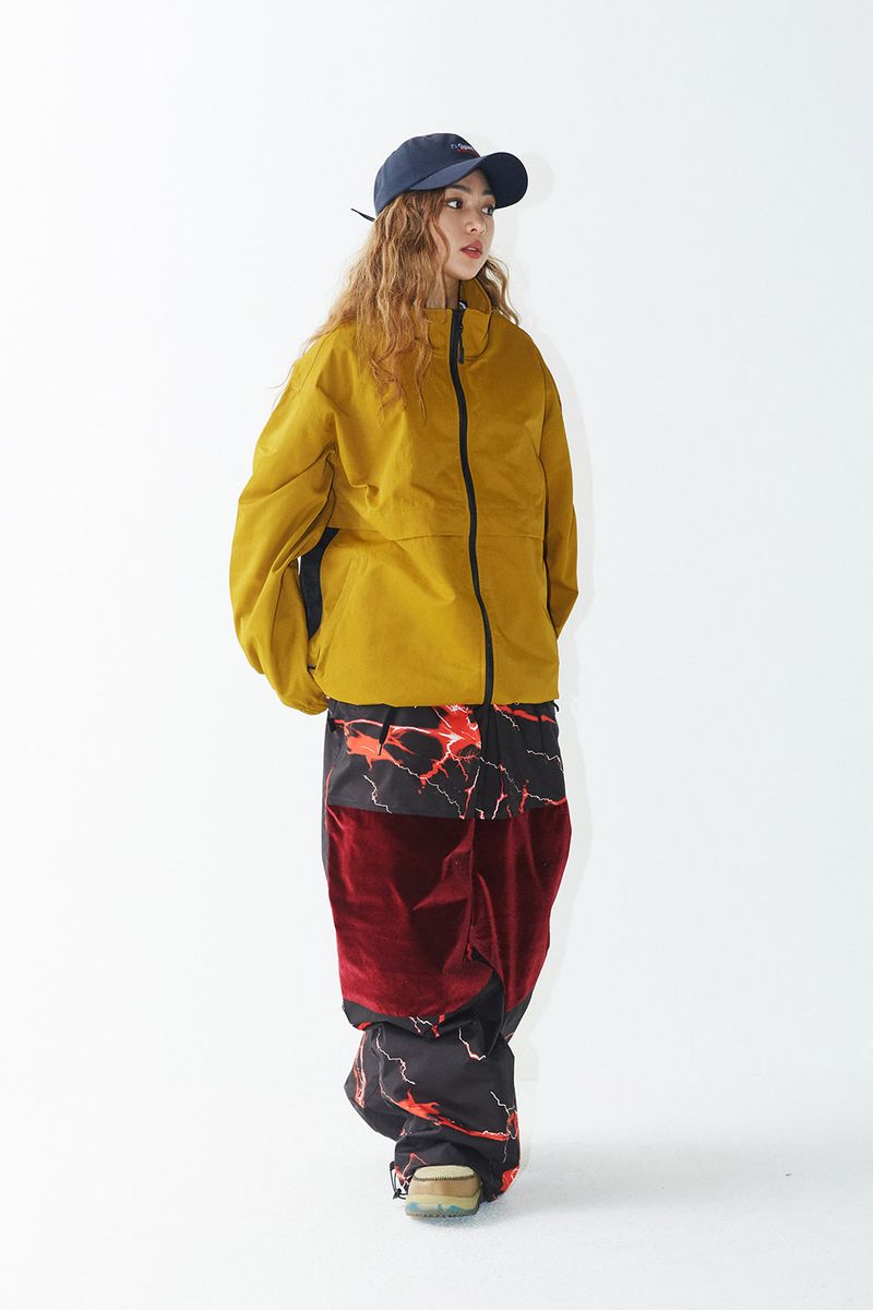 BSR2223FWJK059 CCC WIDE JACKET MUSTARD