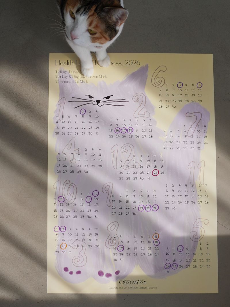 [Last Restock] 2026 Cosymosy Calendar