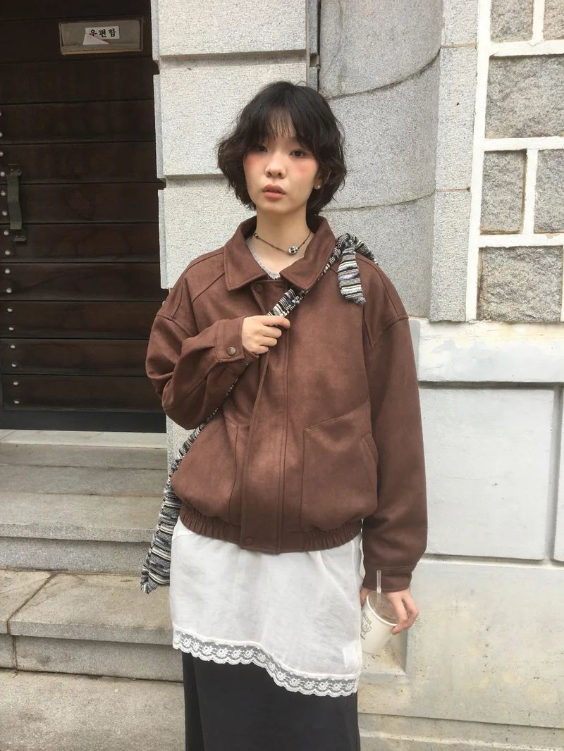 Dio Suede Blouson (1color)