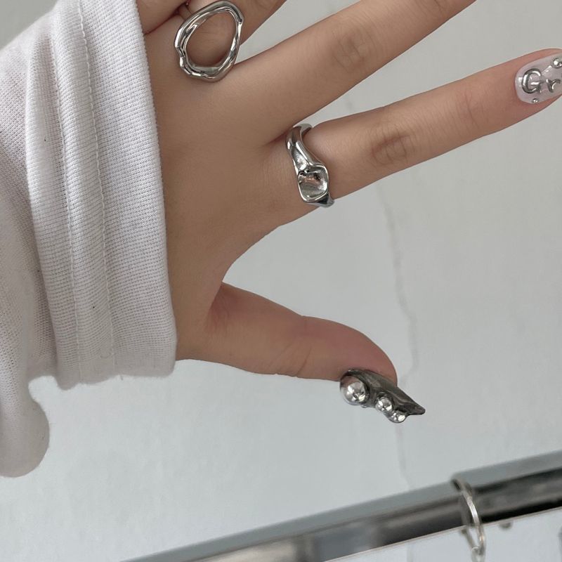 Molten Wave Crest Ring