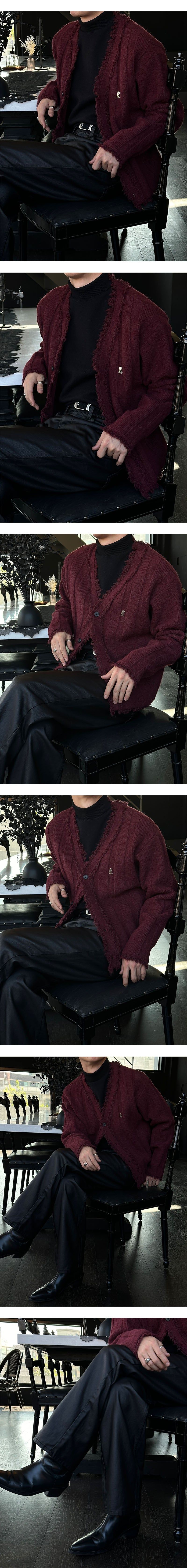 [MADE] Tessel cutting golgi cardigan(2color)